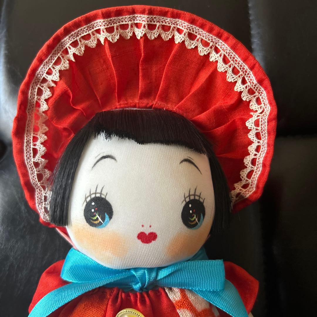 文化人形　笛入り　昭和レトロ　抱き人形