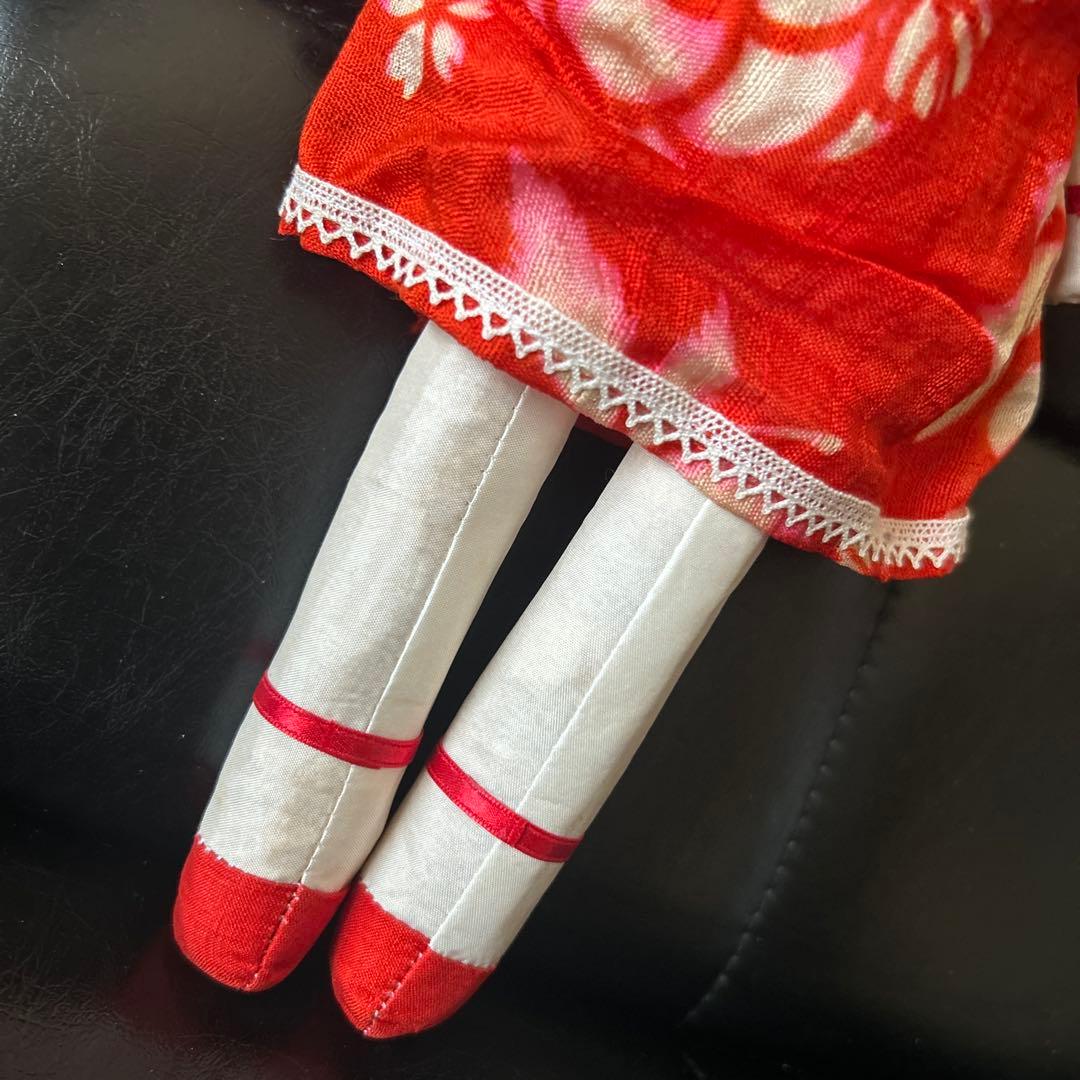 文化人形　笛入り　昭和レトロ　抱き人形