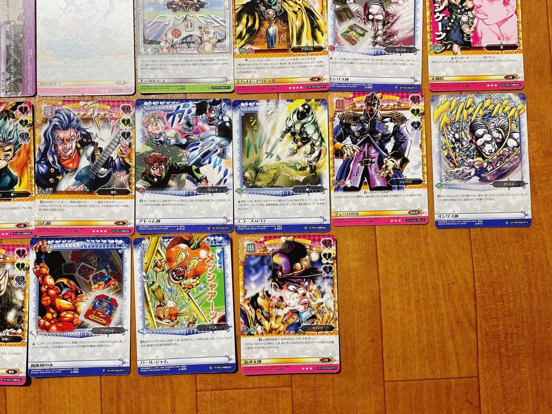 ジョジョの奇妙な冒険 ABCカード 68枚 セット まとめ 大量 荒木飛呂彦