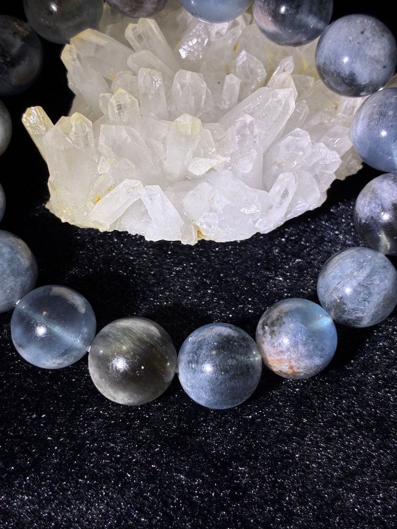 高品質　モスアクアマリン　ブレスレット