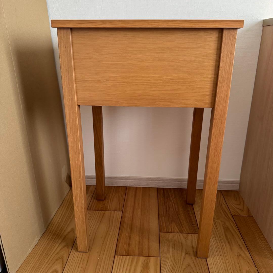 無印良品 コンパクトドレッサー 木製 オーク材 完成品 本体のみ