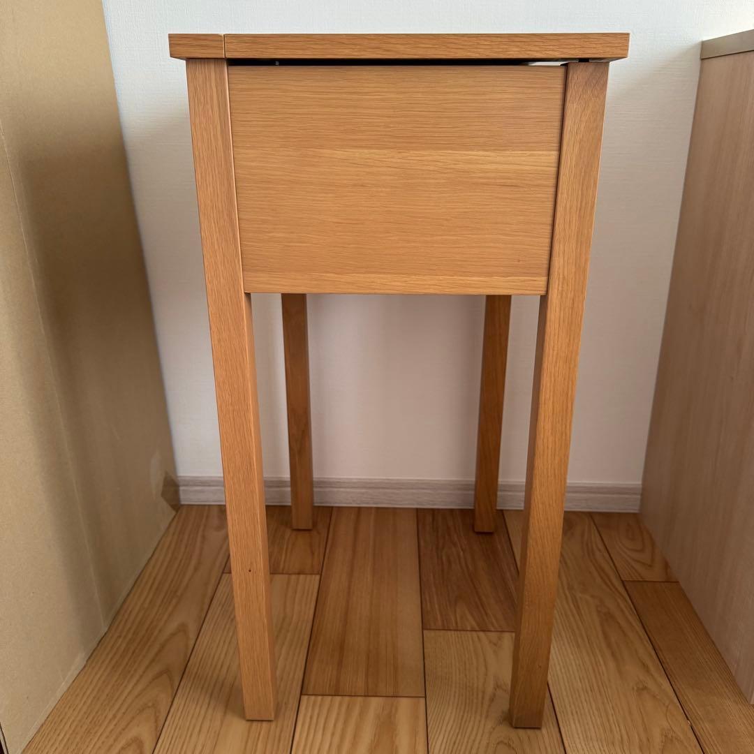 無印良品 コンパクトドレッサー 木製 オーク材 完成品 本体のみ
