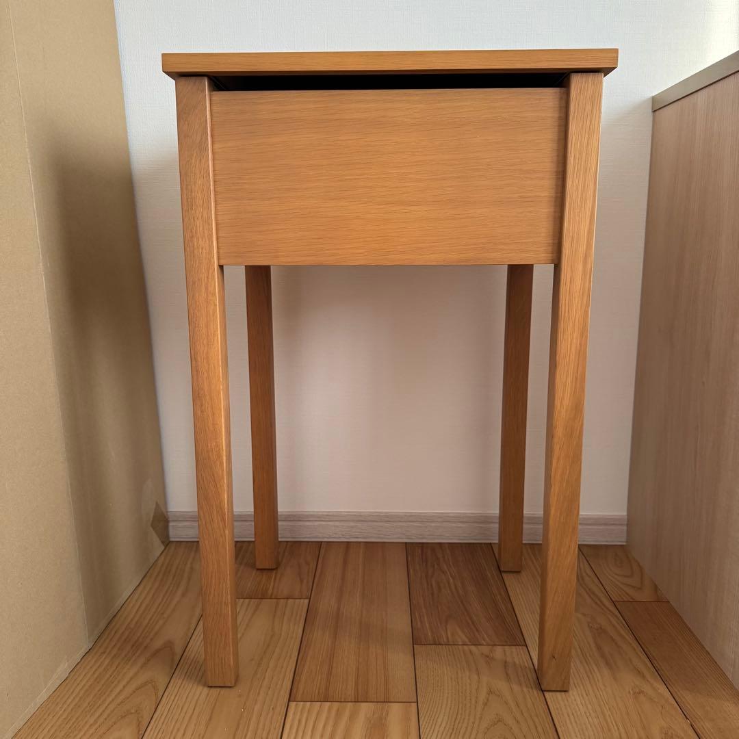 無印良品 コンパクトドレッサー 木製 オーク材 完成品 本体のみ