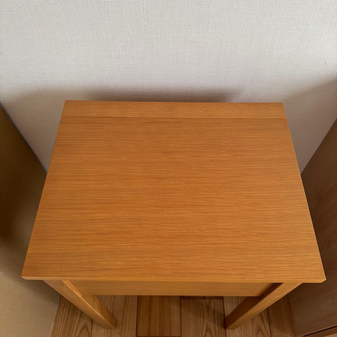 無印良品 コンパクトドレッサー 木製 オーク材 完成品 本体のみ