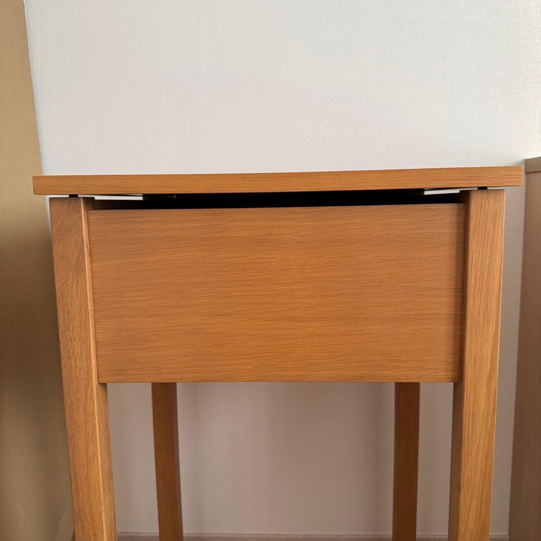 無印良品 コンパクトドレッサー 木製 オーク材 完成品 本体のみ