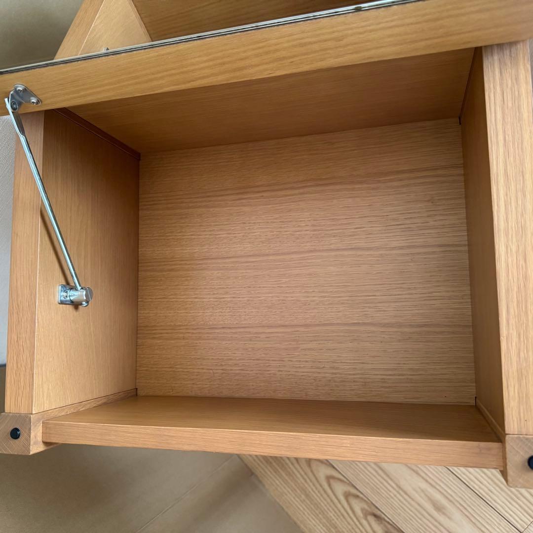 無印良品 コンパクトドレッサー 木製 オーク材 完成品 本体のみ