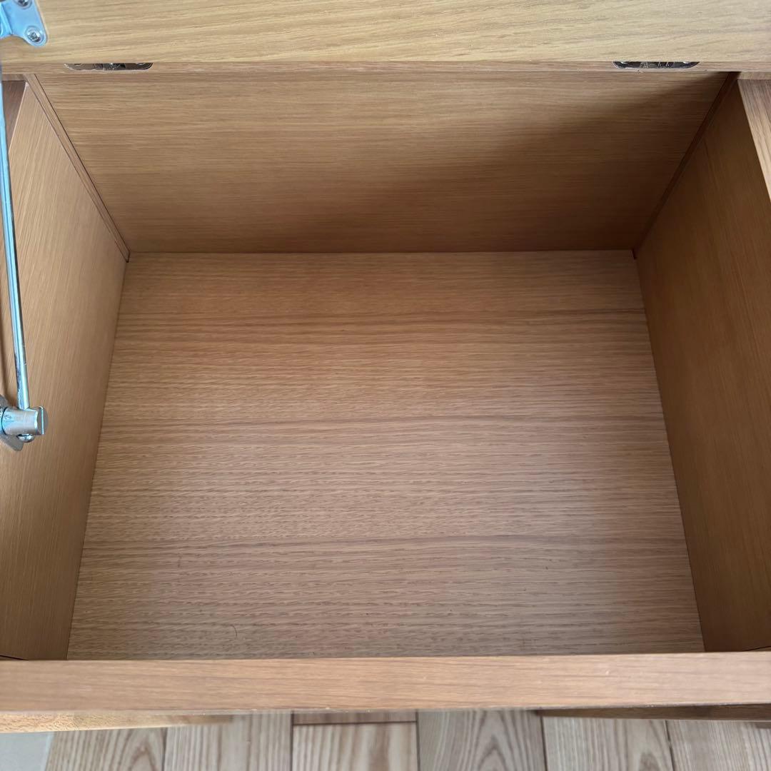 無印良品 コンパクトドレッサー 木製 オーク材 完成品 本体のみ