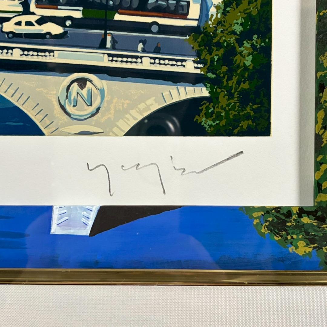 美品 ヒロ・ヤマガタ「ジャズフェスティバル」大作シルクスクリーン