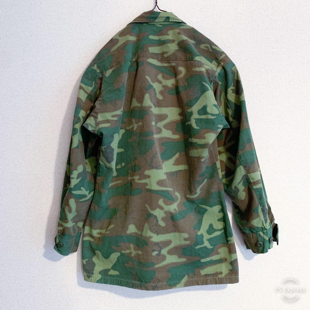 良品!! 60s 米軍実物 ジャングルファティーグ 4th ERDL迷彩 S - メルカリ