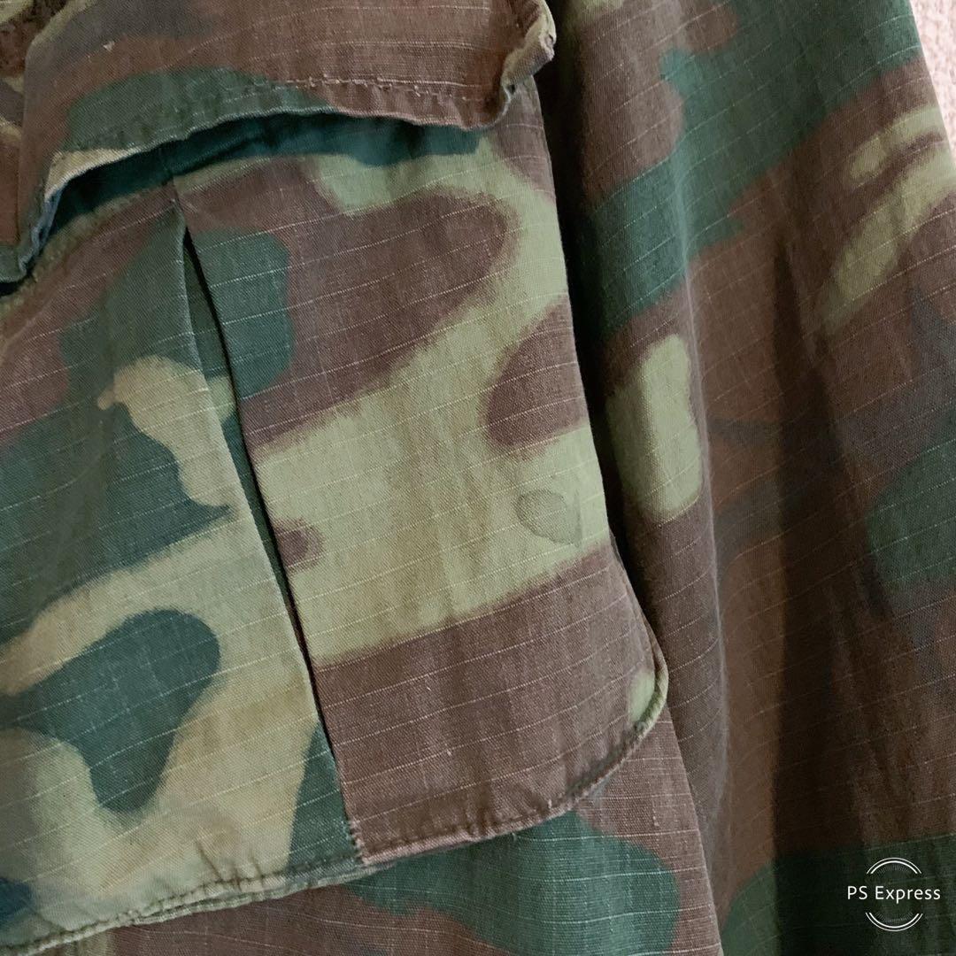 良品!! 60s 米軍実物 ジャングルファティーグ 4th ERDL迷彩 S - メルカリ