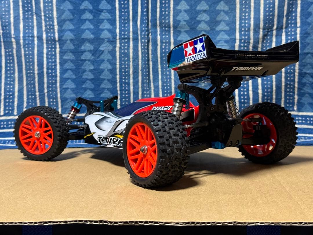 タミヤDB01ドゥルガ TZモーター・サーボ・Wカルダン・Sクラッチ他OP