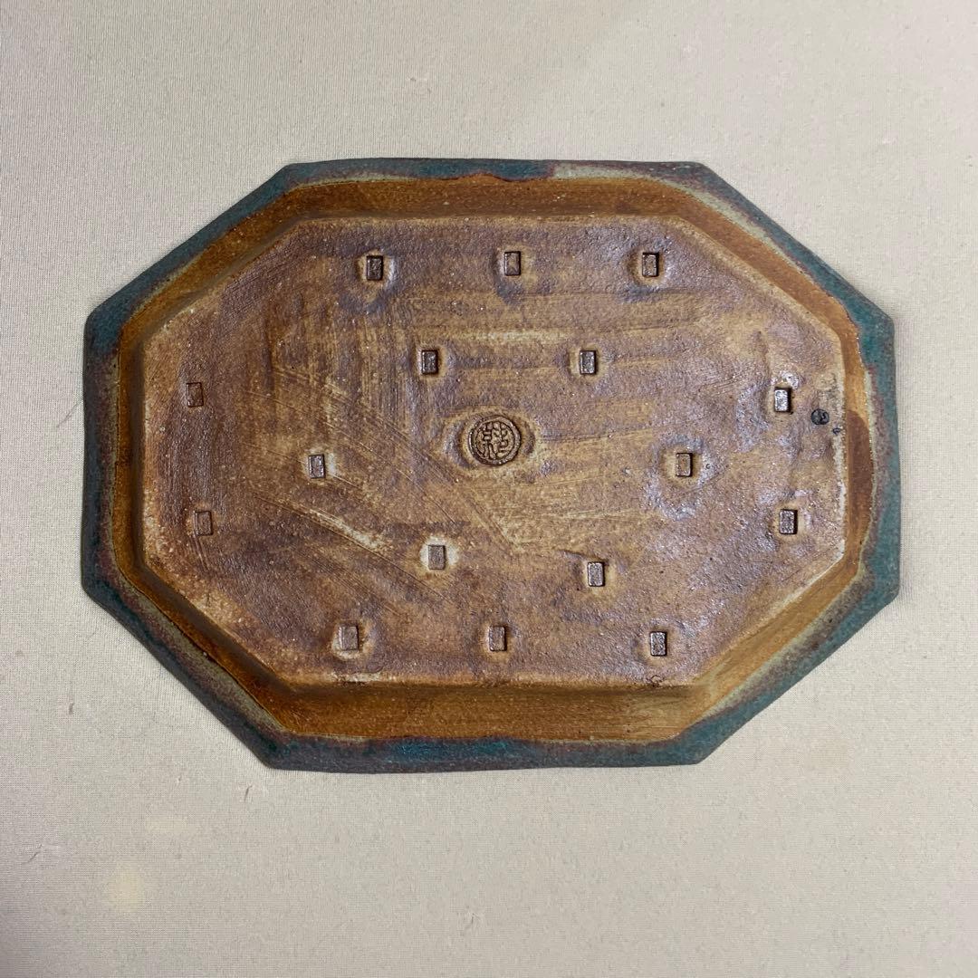 藤原純八角形皿