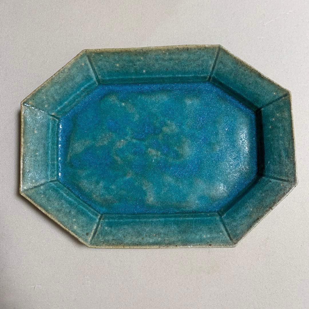 藤原純八角形皿