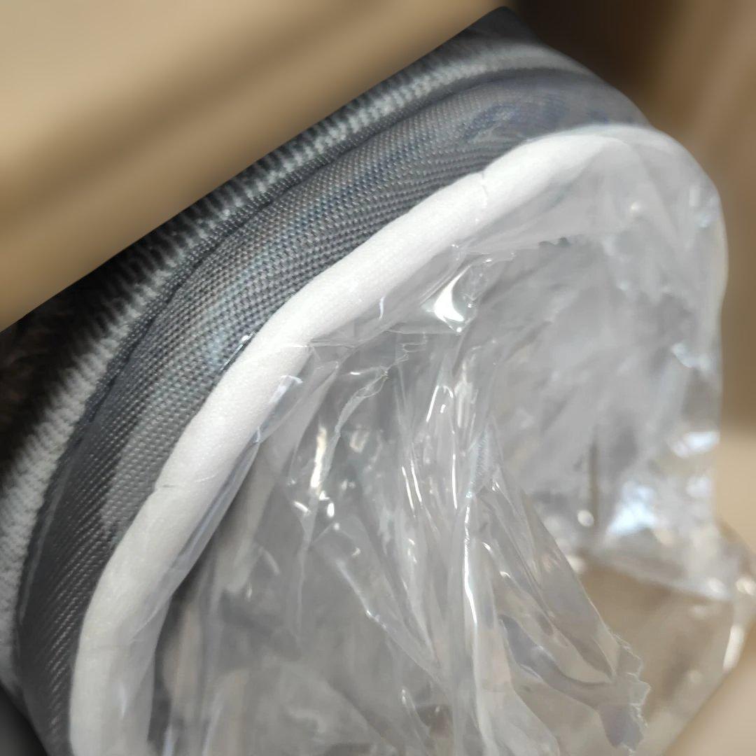 マットレスシングル 幅97cm 厚さ20cm 硬め 高反発　ノンスプリング　白