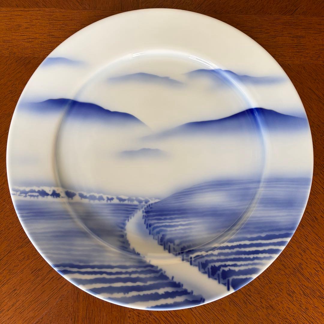 【希少品】ケンゾーエステイト・深川製磁★morning dew★記念プレート