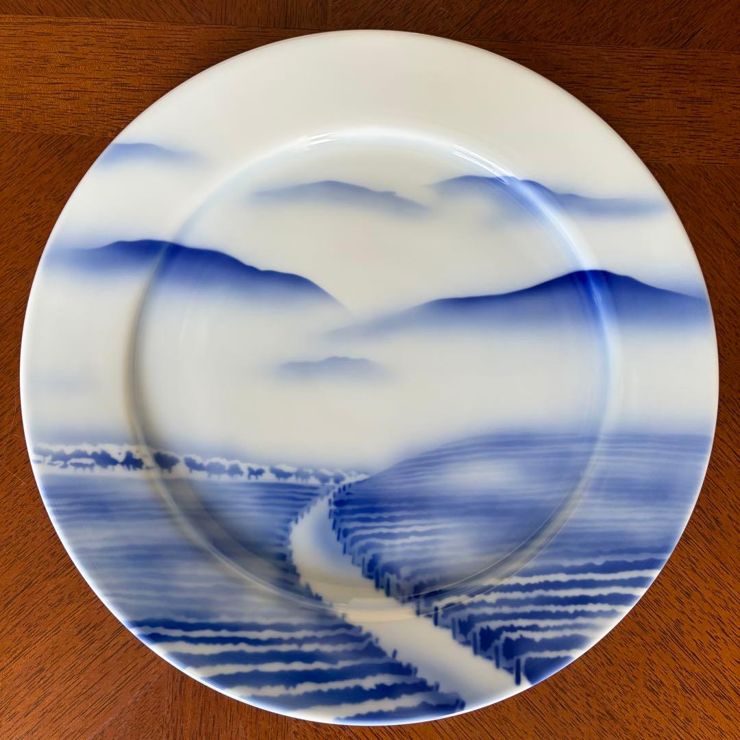 【希少品】ケンゾーエステイト・深川製磁★morning dew★記念プレート