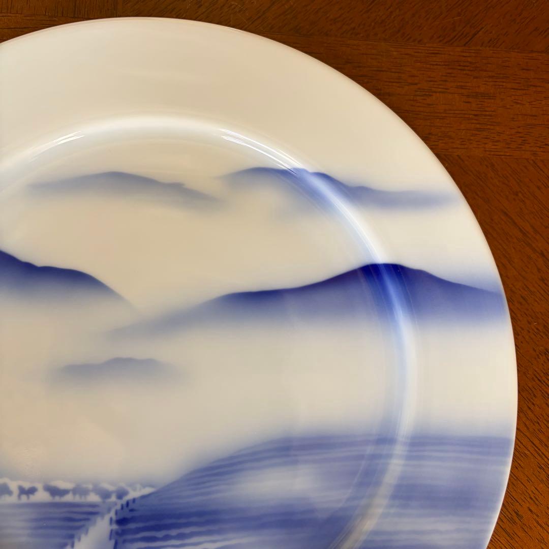 【希少品】ケンゾーエステイト・深川製磁★morning dew★記念プレート