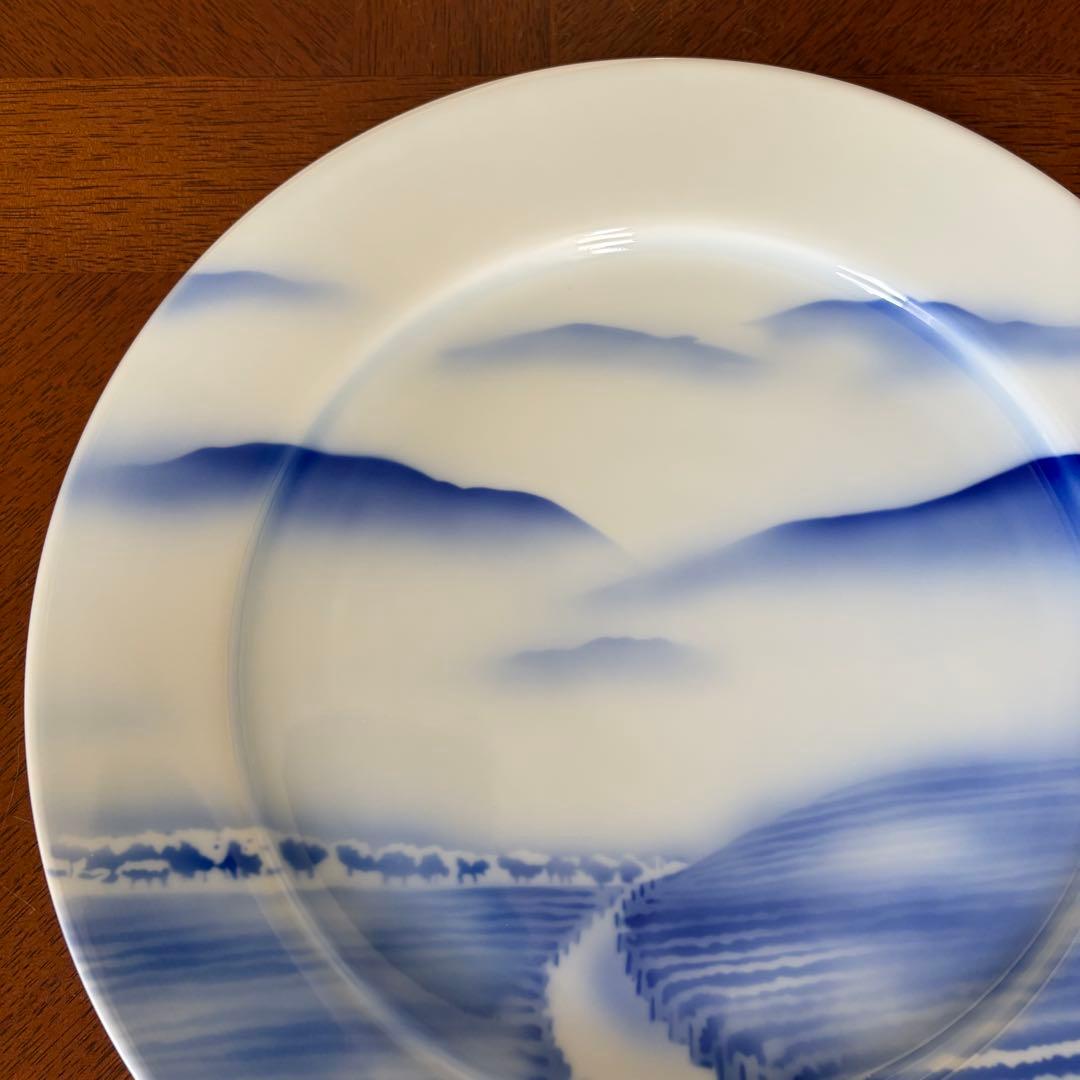 【希少品】ケンゾーエステイト・深川製磁★morning dew★記念プレート