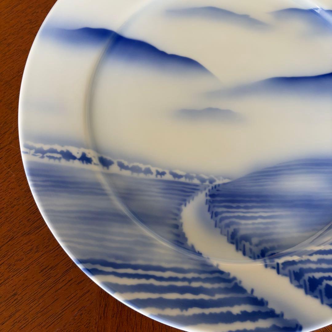 【希少品】ケンゾーエステイト・深川製磁★morning dew★記念プレート