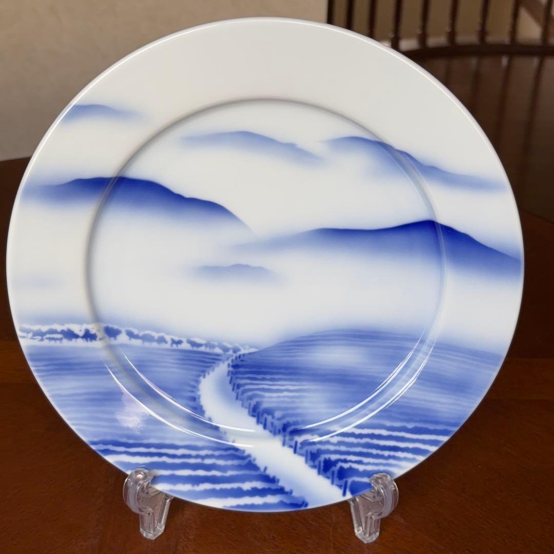 【希少品】ケンゾーエステイト・深川製磁★morning dew★記念プレート