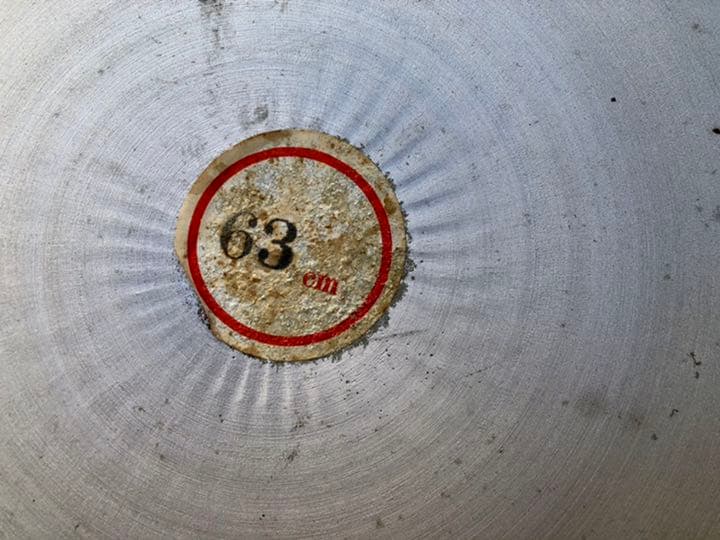 中尾工業 ナカオ アルミ羽釜 ニューム羽釜　63cm