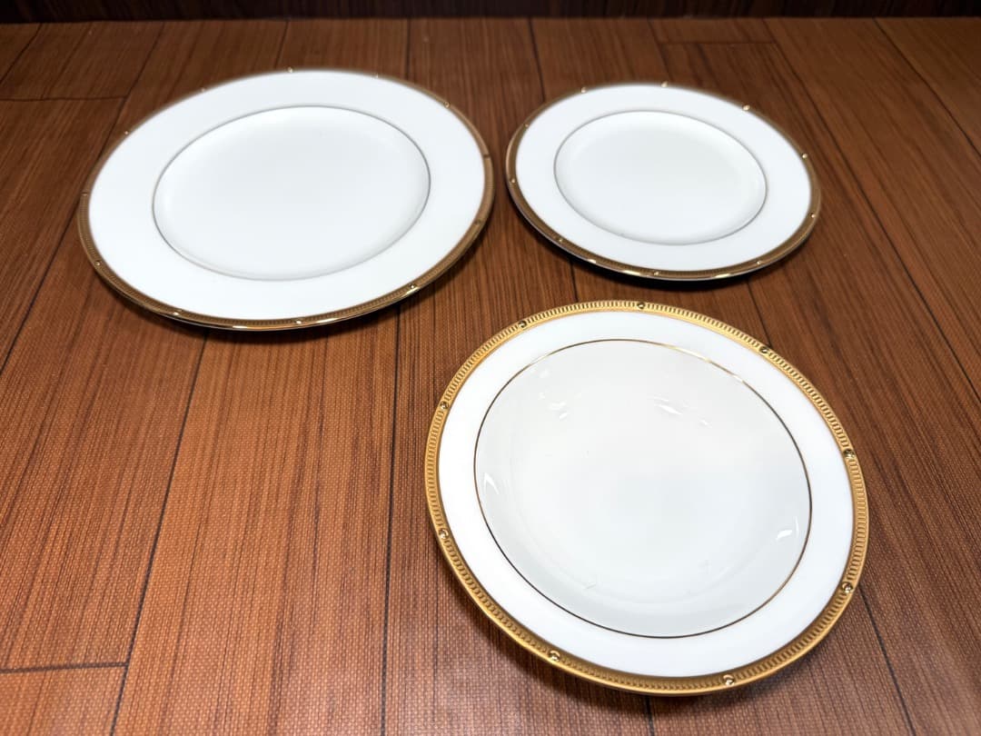 【新品】ノリタケ ROCHELLE GOLD ロシェルゴールド 3点ｘ7セット