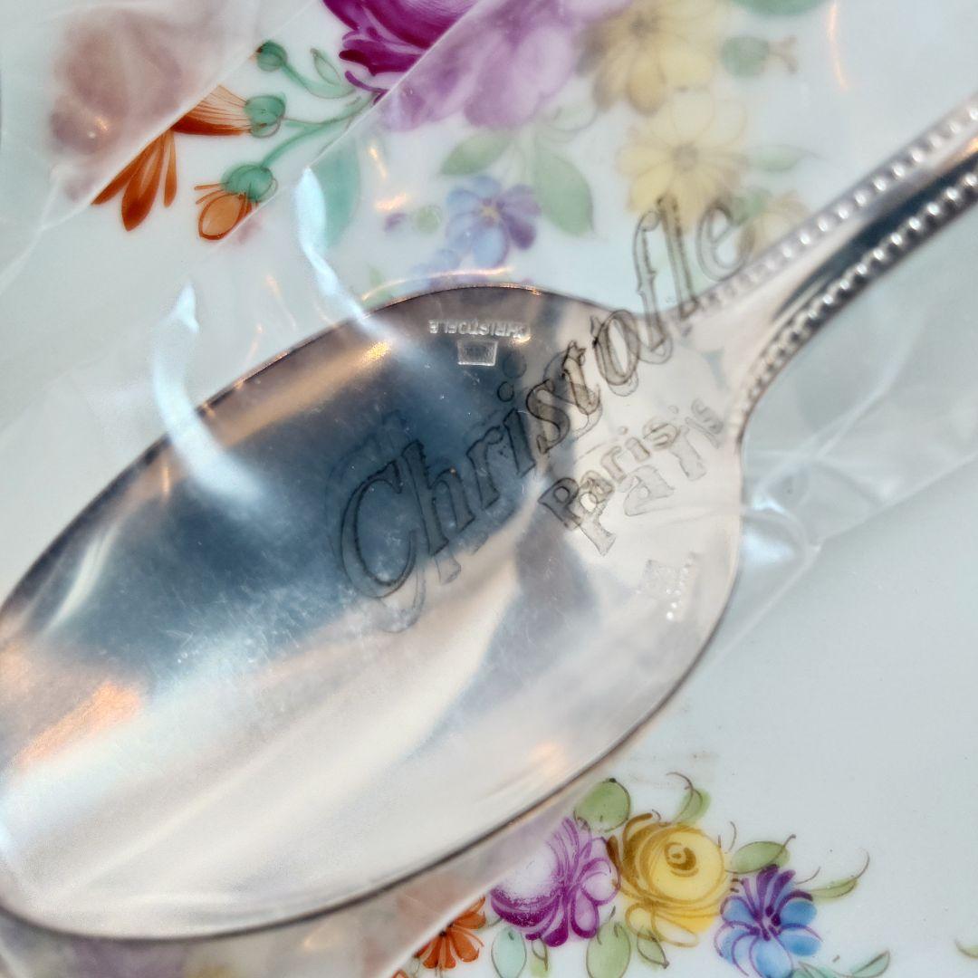 Christofle スプーン 2本セット　パール　新品未開封品