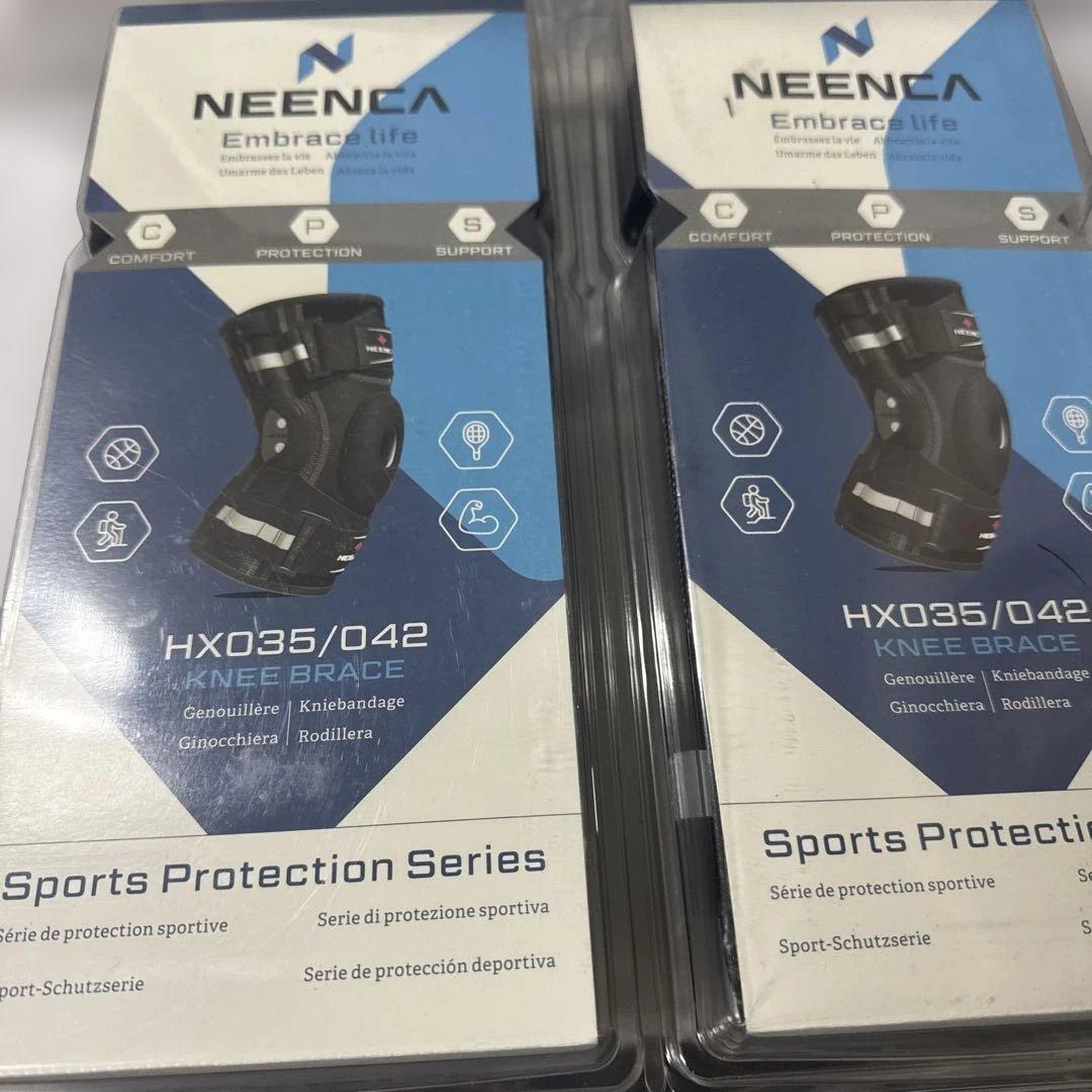 NEENCA 膝パッド プロテクター 膝サポーター 膝の安定がっちり固定力　2個
