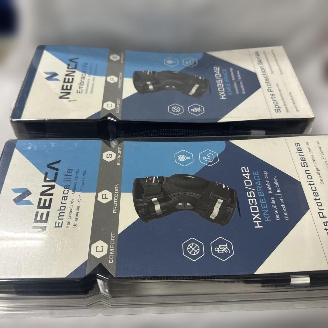 NEENCA 膝パッド プロテクター 膝サポーター 膝の安定がっちり固定力　2個