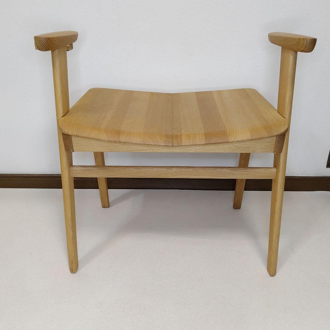 karimoku カリモクリ アーム付き スツール スツール 天然木