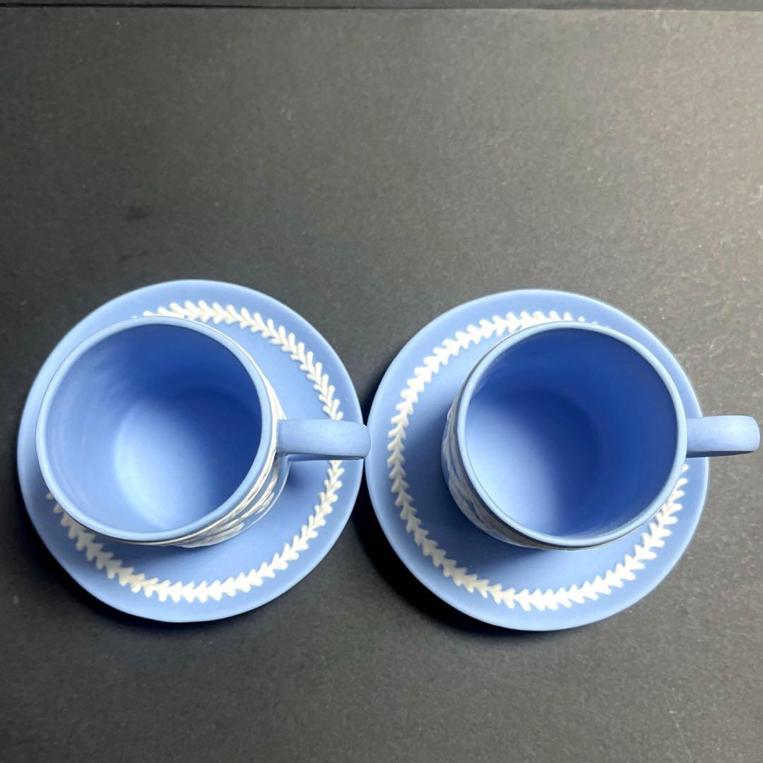 ウェッジウッド　オーナメント　ティーカップ　ジャスパー　２個セット