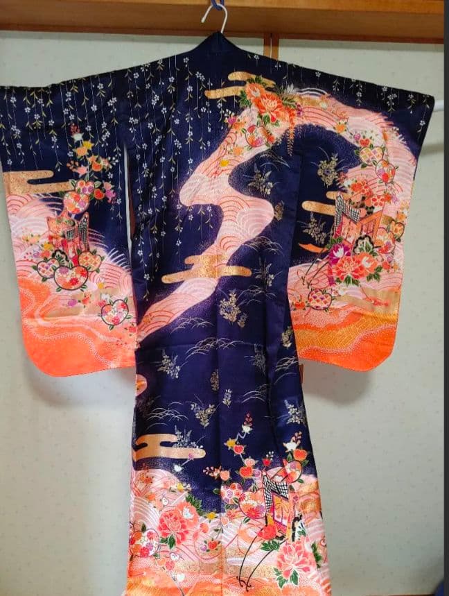 【七五三】美品着物（帯付き）