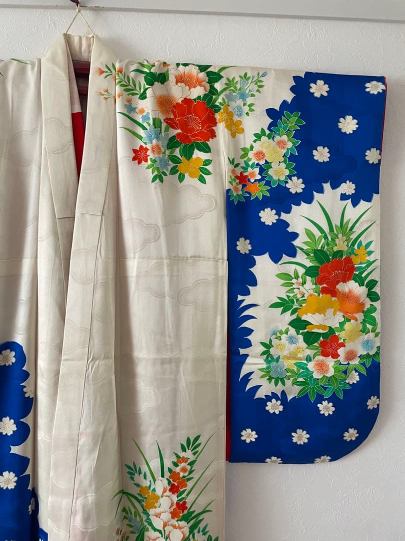 美品　正絹　ジュニア　お着物セット　ハーフ成人式　七五三　付き添い