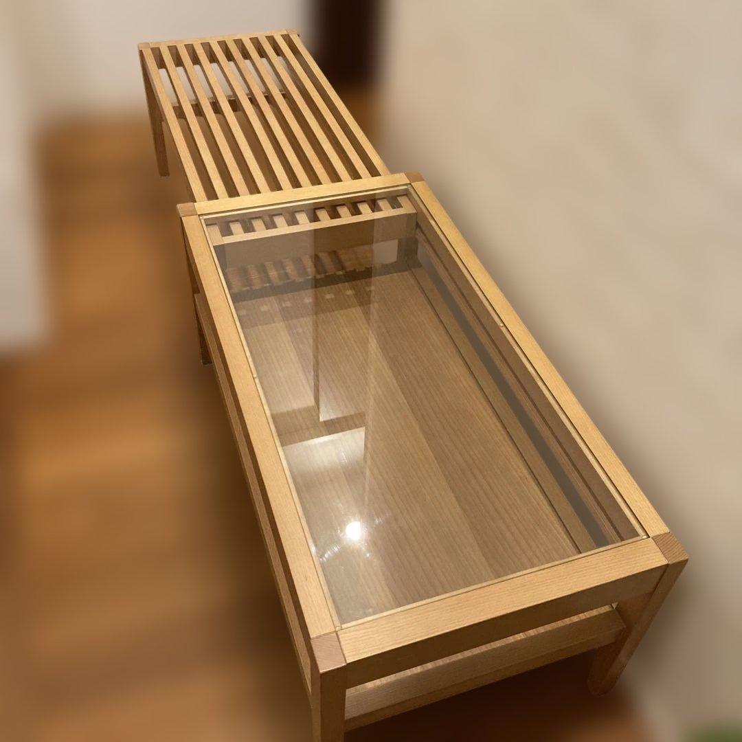 NeneKEYUKA モスコ スライドリビングテーブル ケユカ