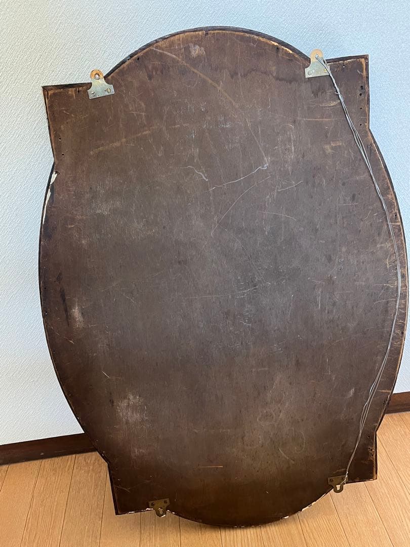 イギリスアンティーク 英国  ウォールミラー 鏡 壁掛け