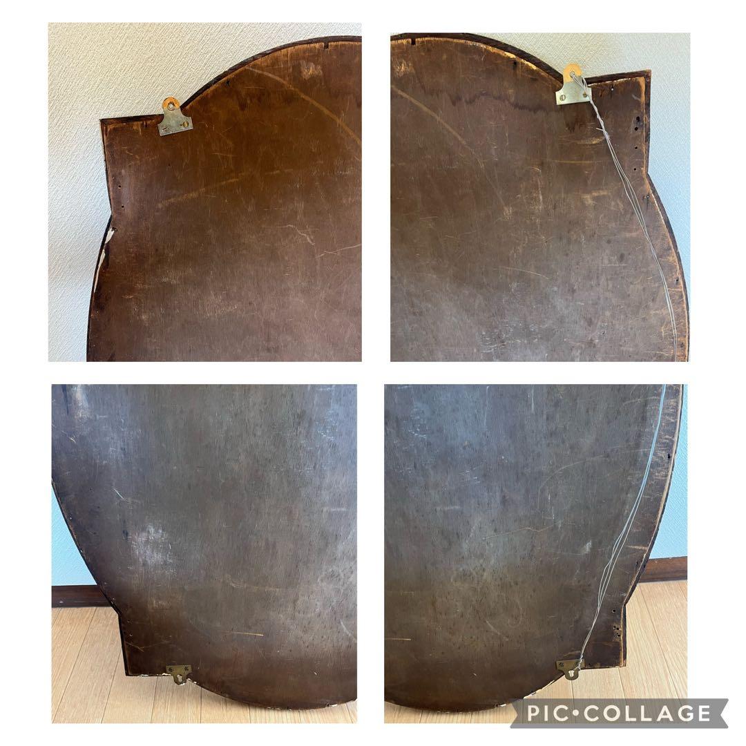 イギリスアンティーク 英国  ウォールミラー 鏡 壁掛け