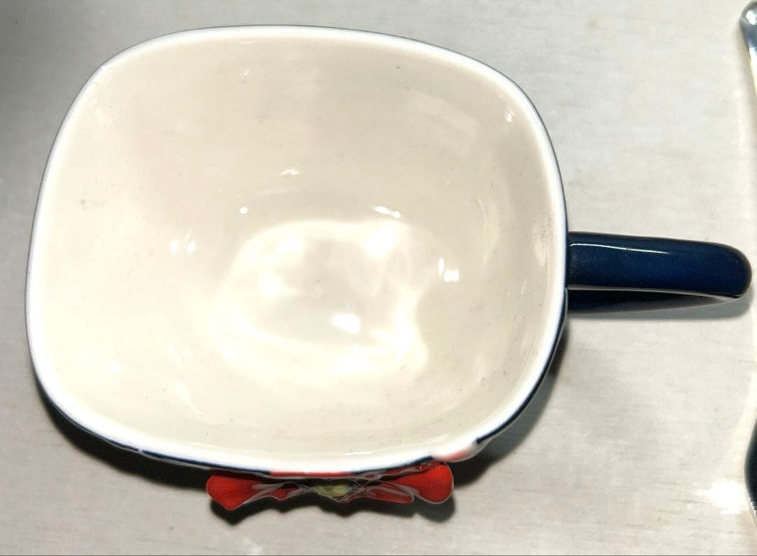 【ビンテージ】フランツ ティーカップ&レトロカトラリー23本セット