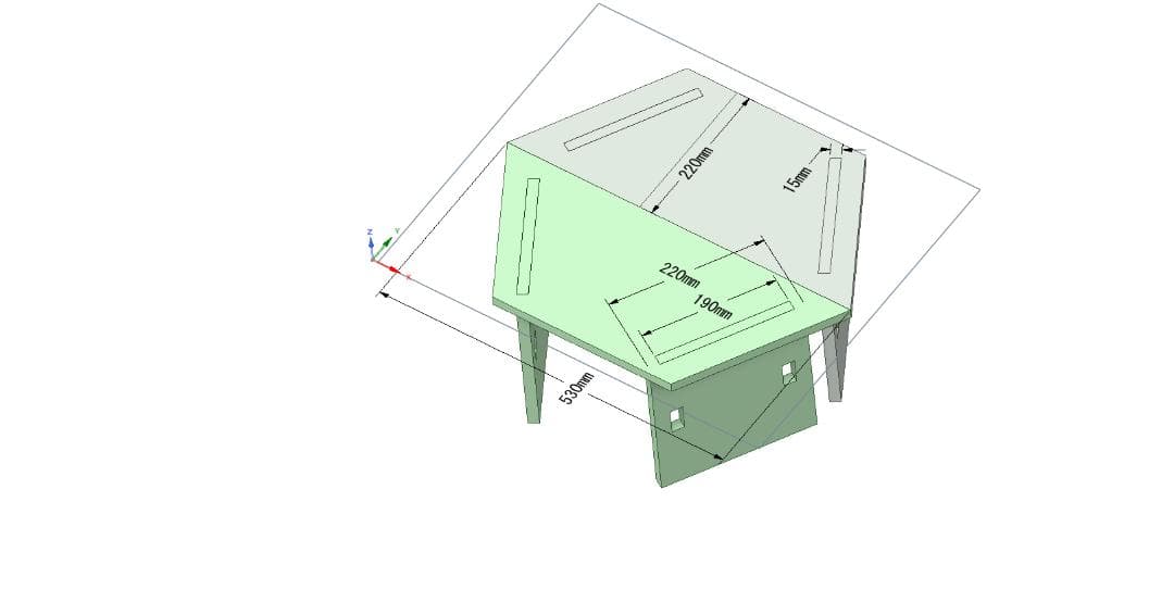 ヘキサゴンテーブル ヘキサテーブル 囲炉裏テーブル 組み立て式