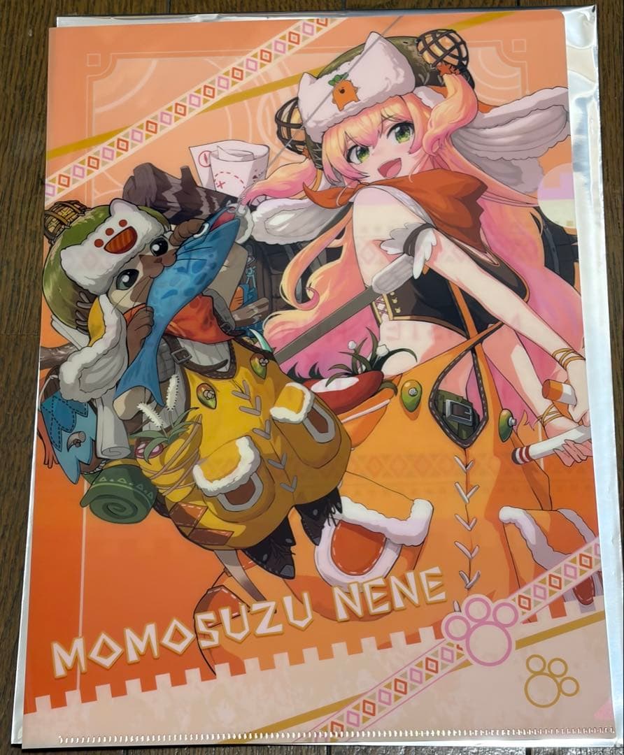 モンスターハンターワイルズ×ホロライブ ねぽらぼクリアファイル全4種
