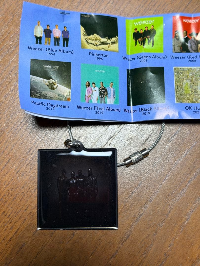 Weezer ウィーザー メタルチャームコレクション ガチャガチャ - メルカリ