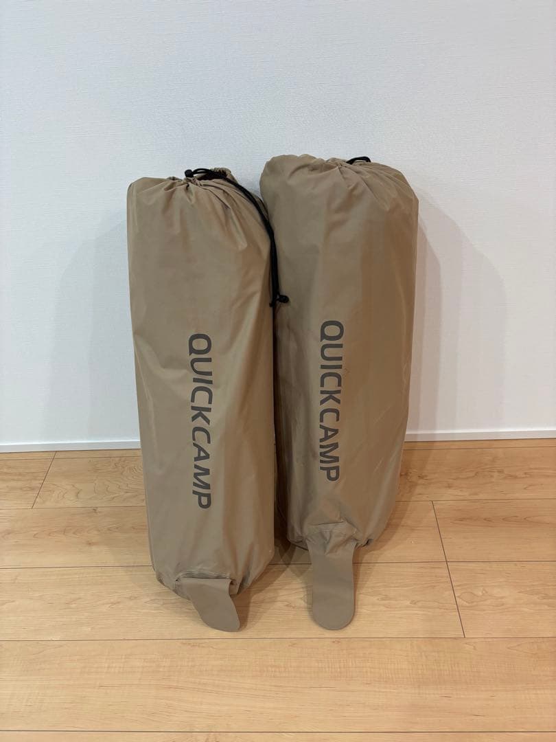 2個セット　クイックキャンプ エアーマット シングル 10cm