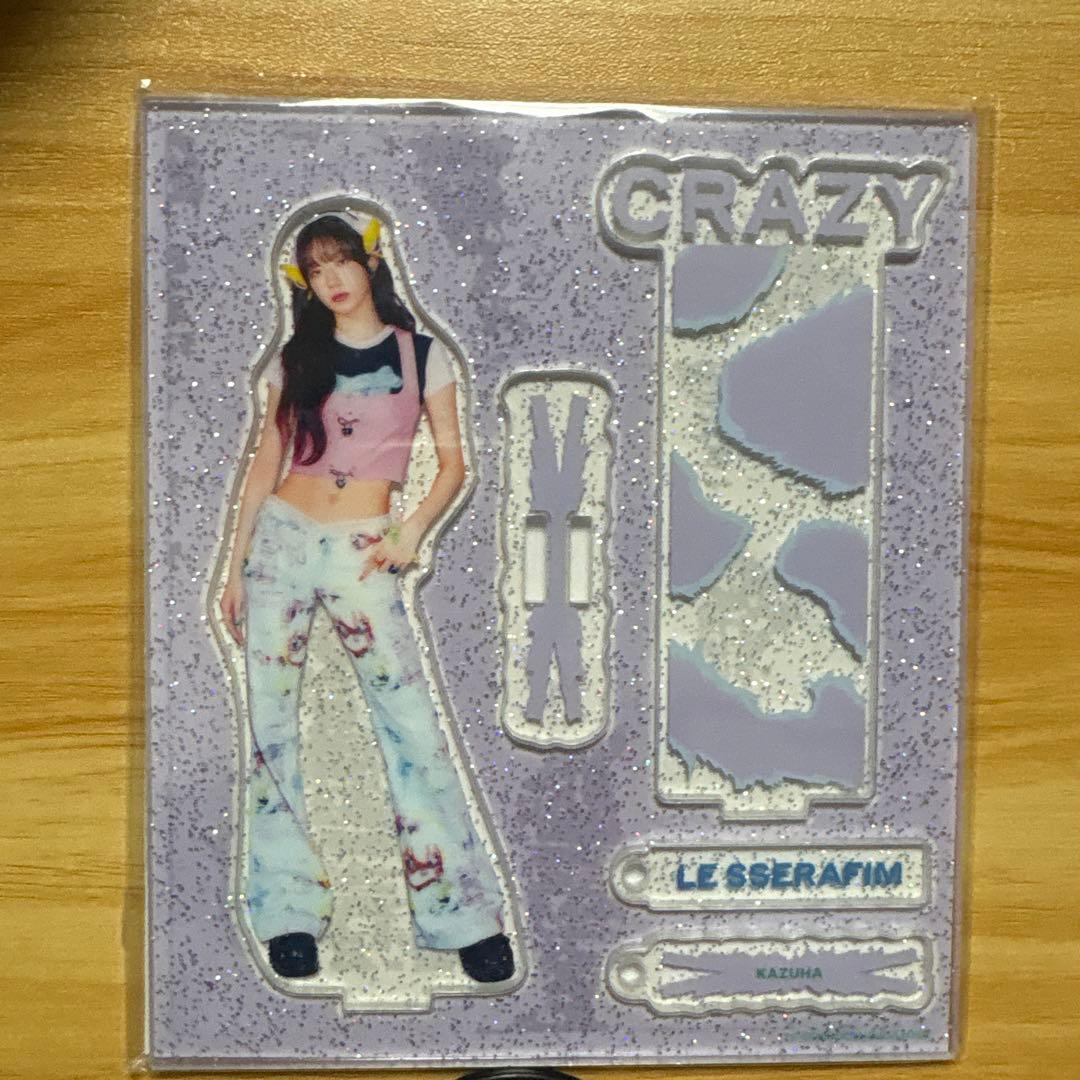 LE SSERAFIM カズハ アクスタ CRAZY JAPAN - メルカリ