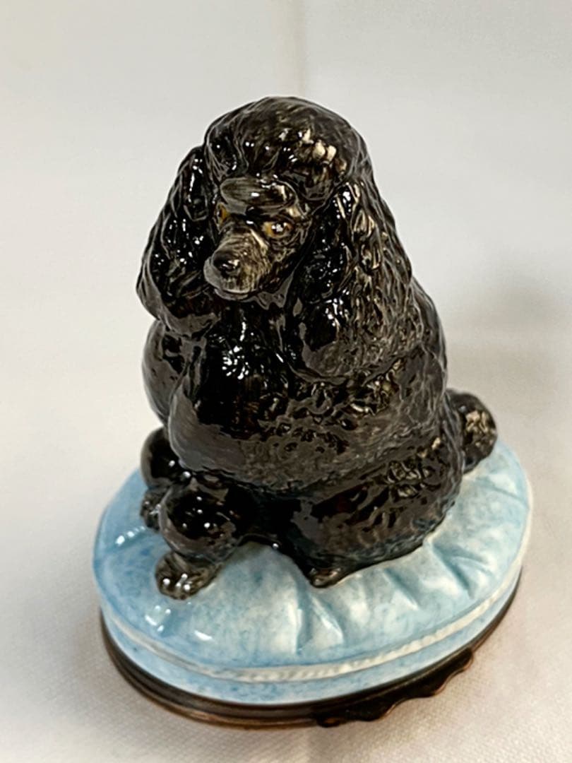 HALCYON DAYS ENAMELS プードル