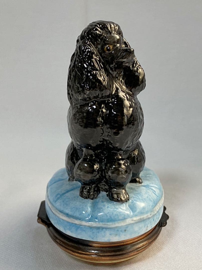 HALCYON DAYS ENAMELS プードル