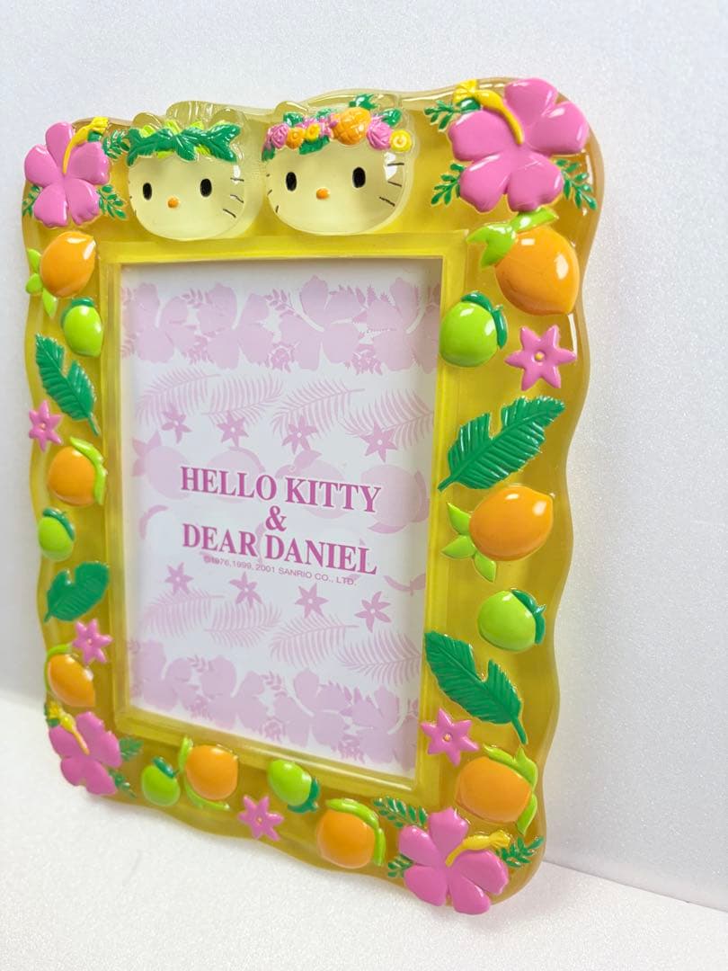 キティ ハイビスカス トロピカル フルーツ フォトフレーム 2001年 サンリオ