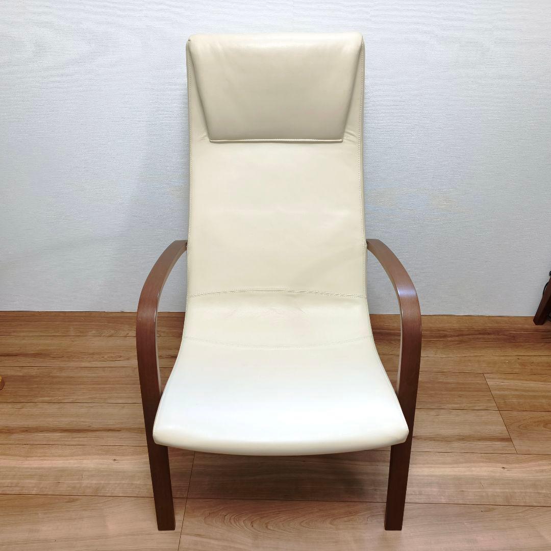 美品 カンディーハウス ライナス リビング ハイバックチェア&スツール(2/2)