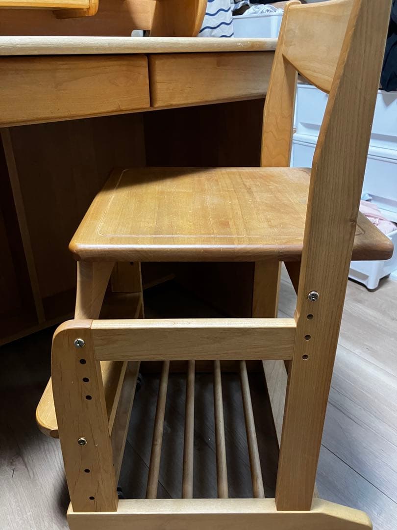 堀田木工所　学習机　ロー棚　セット