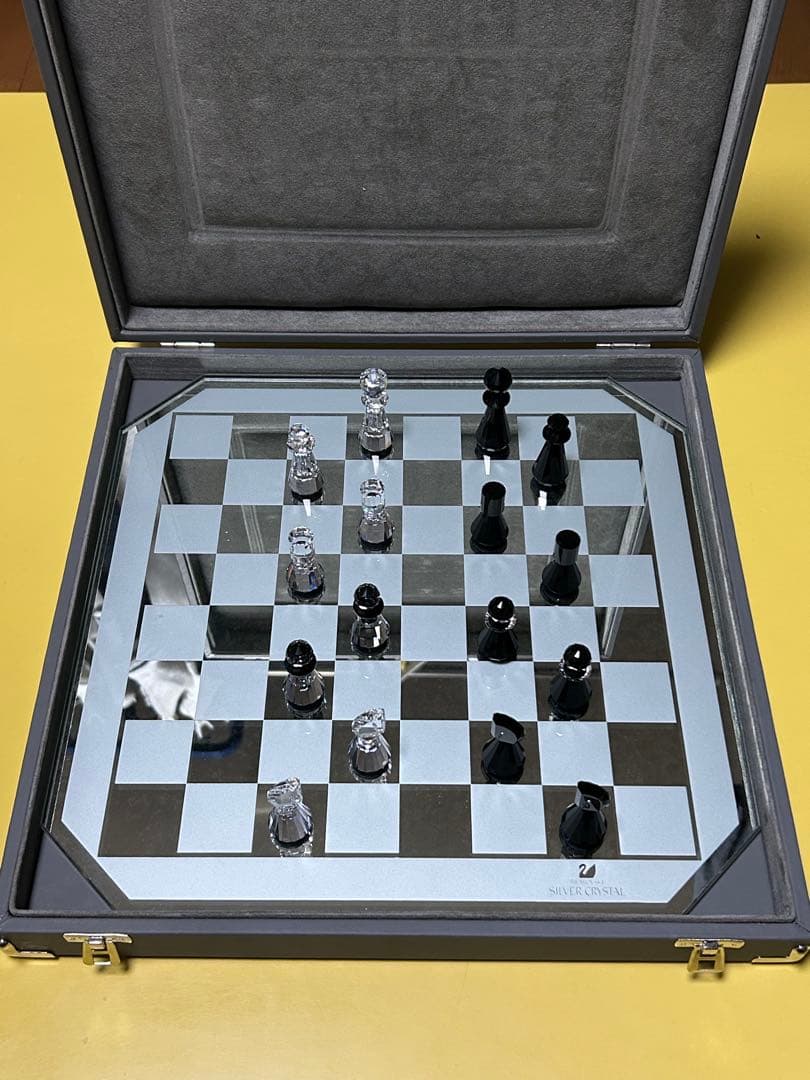 超美品希少⭐️スワロフスキーチェスセット - メルカリ