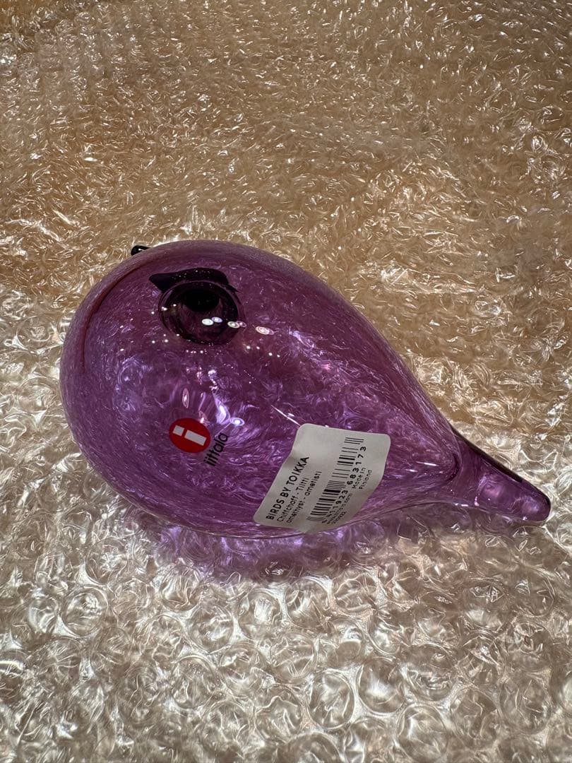 イッタラ　Birds by Toikka（バード バイ トイッカ）　アメジスト