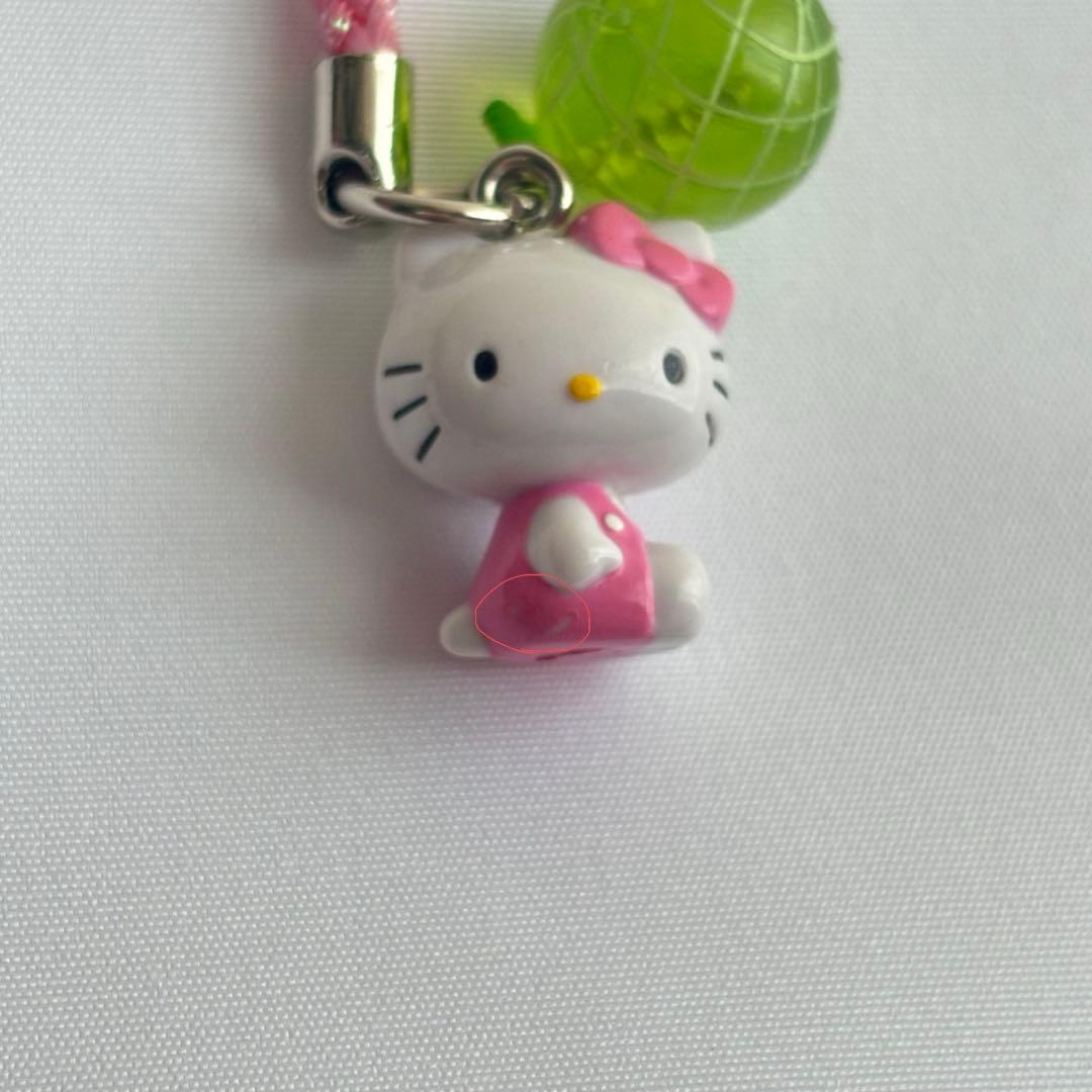 《希少》ハローキティ 根付け サンリオオリジナル メロン